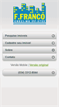 Mobile Screenshot of ffrancoimoveis.com.br